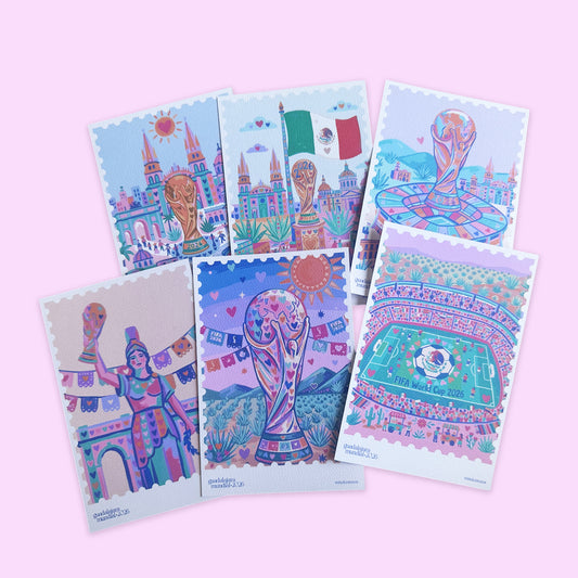 Kit de Postales Mundial