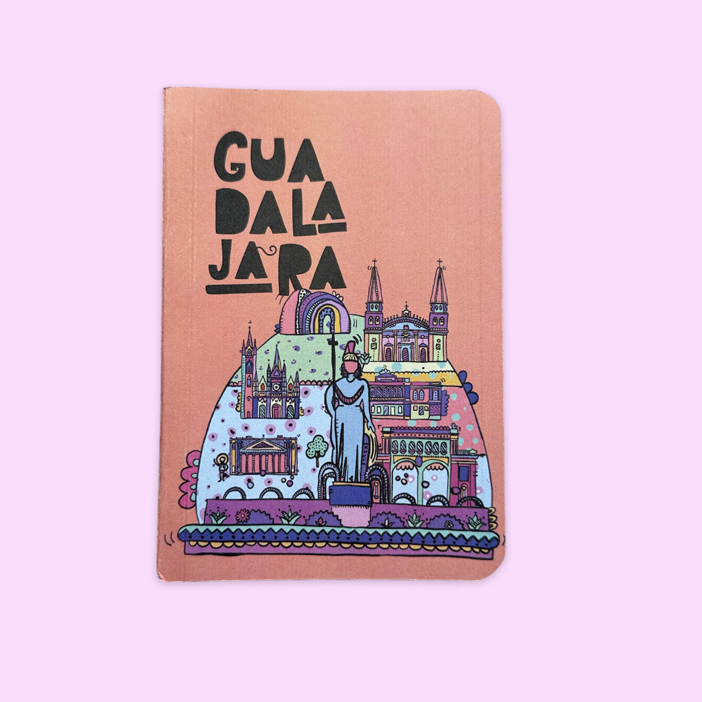 Libreta Vintage Guadalajara Naranja