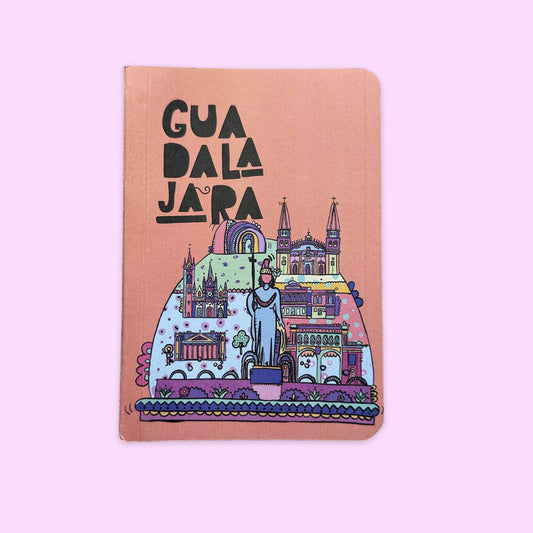 Libreta Vintage Guadalajara Naranja