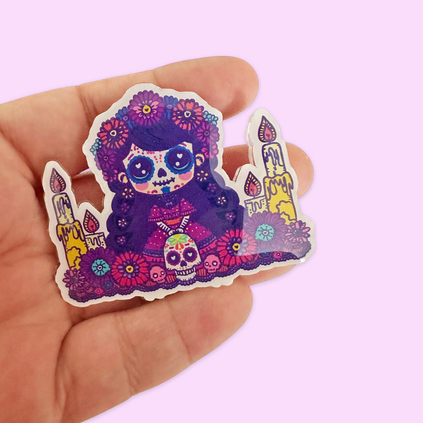 Pin Acrílico Ofrenda 2025