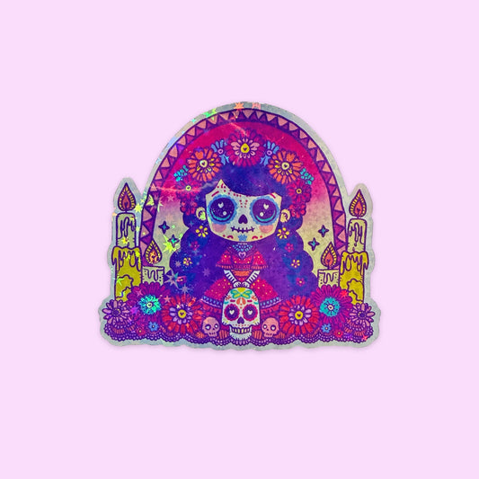 Sticker Holográfico Ofrenda 2025