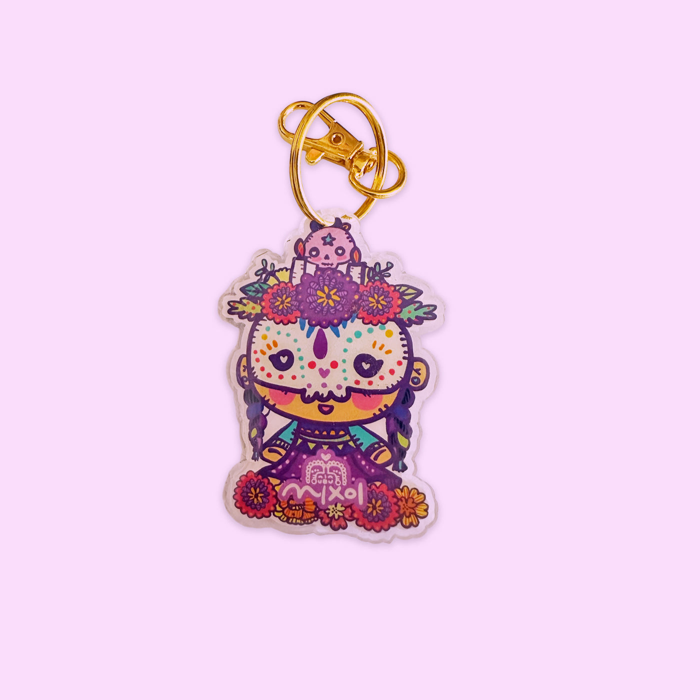 Llavero Día de Muertos