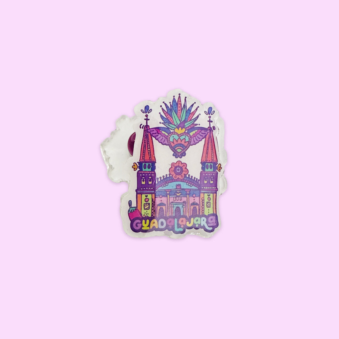 Pin Acrílico Catedral Guadalajara
