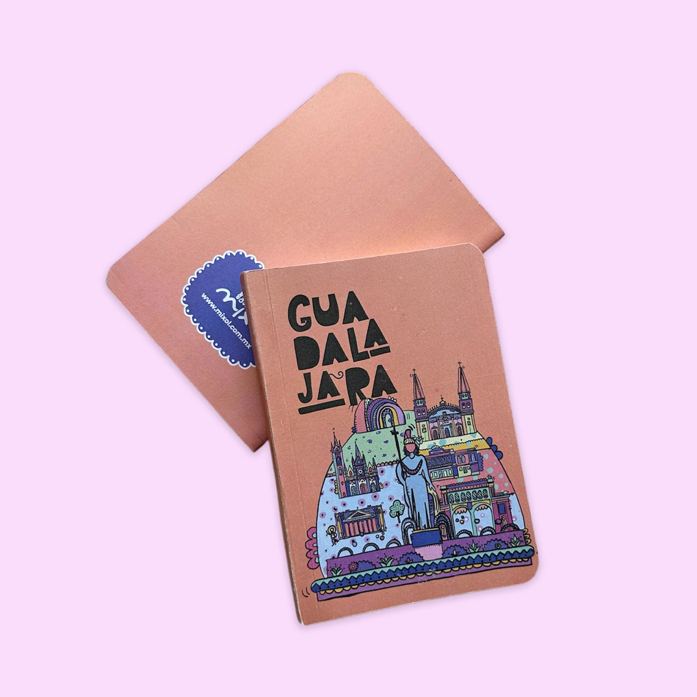 Libreta Vintage Guadalajara Naranja