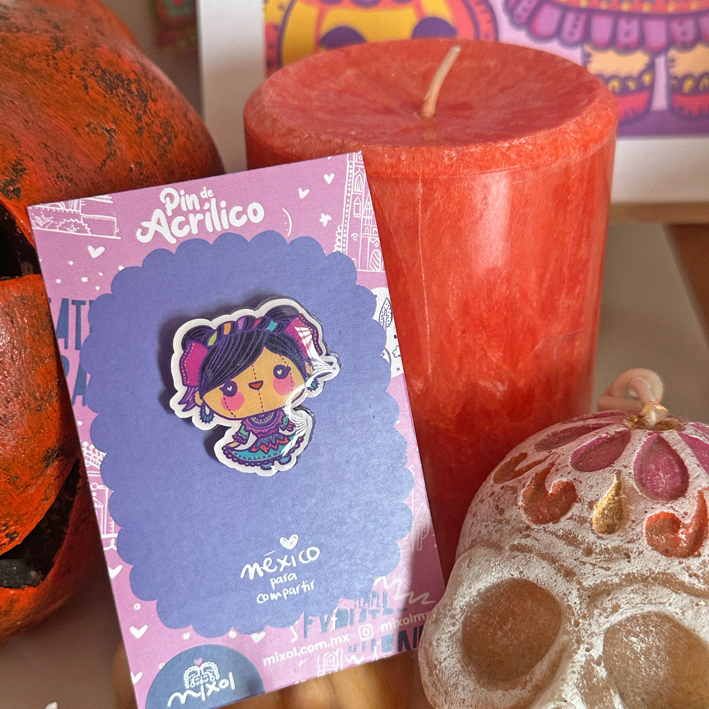 Pin Acrílico María Bailarina