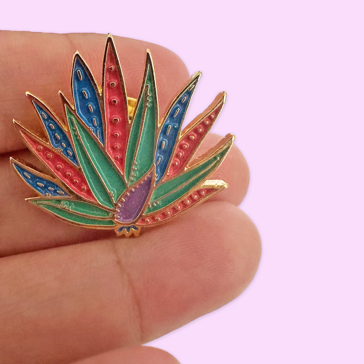 Pin Metálico Agave