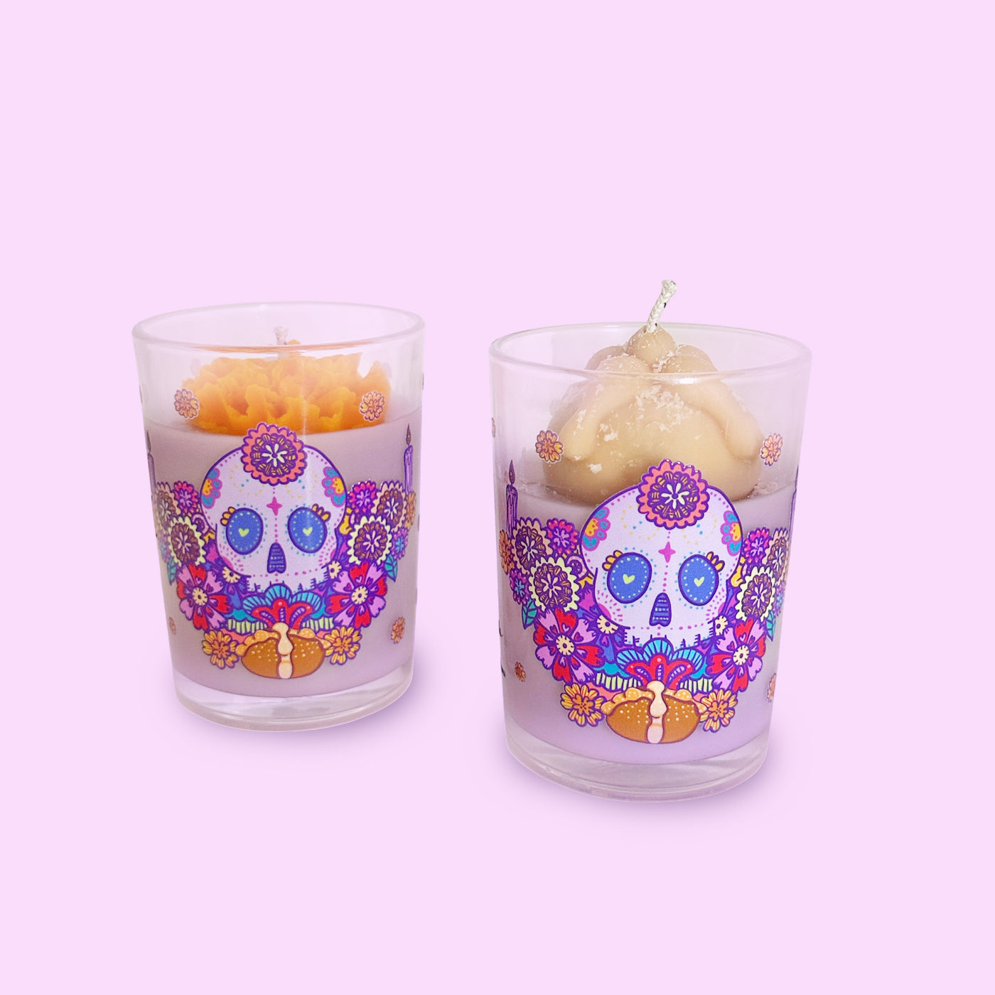 Vela Calavera Pan de Muerto