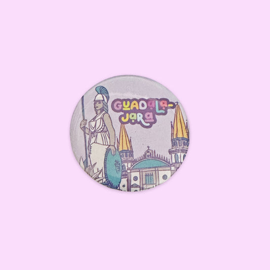 Imán Botón Minerva