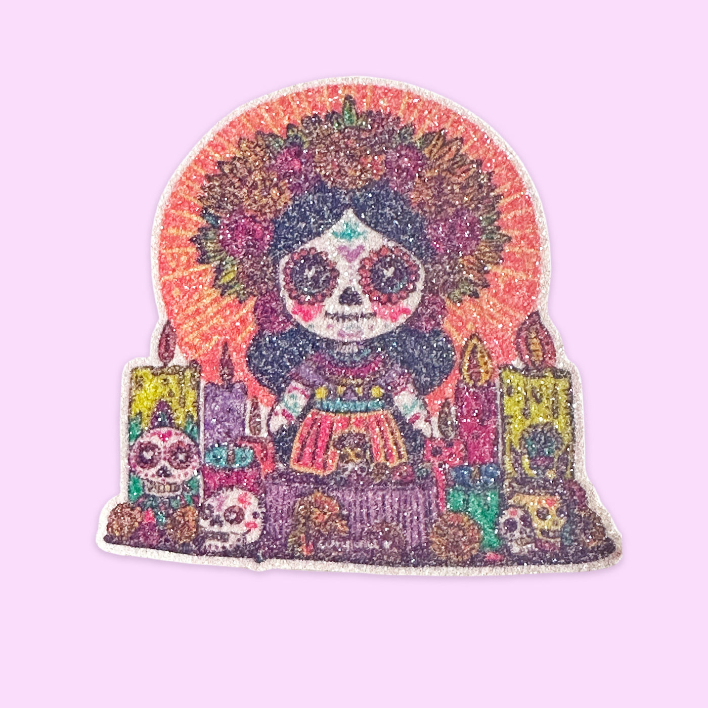 Sticker Glitter Ofrenda 24