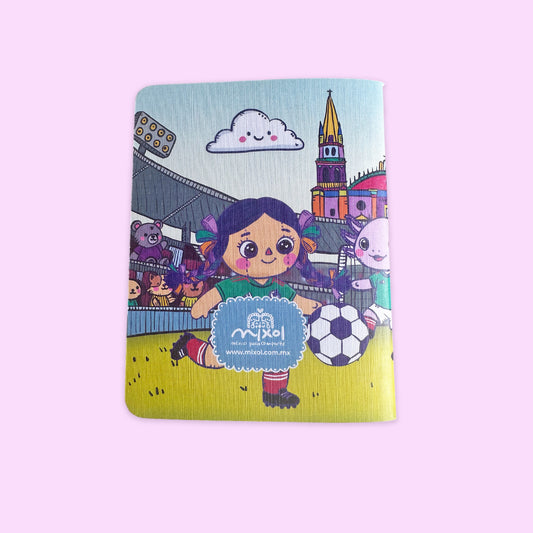 Libreta Pocket Mundial Estadio Luchador