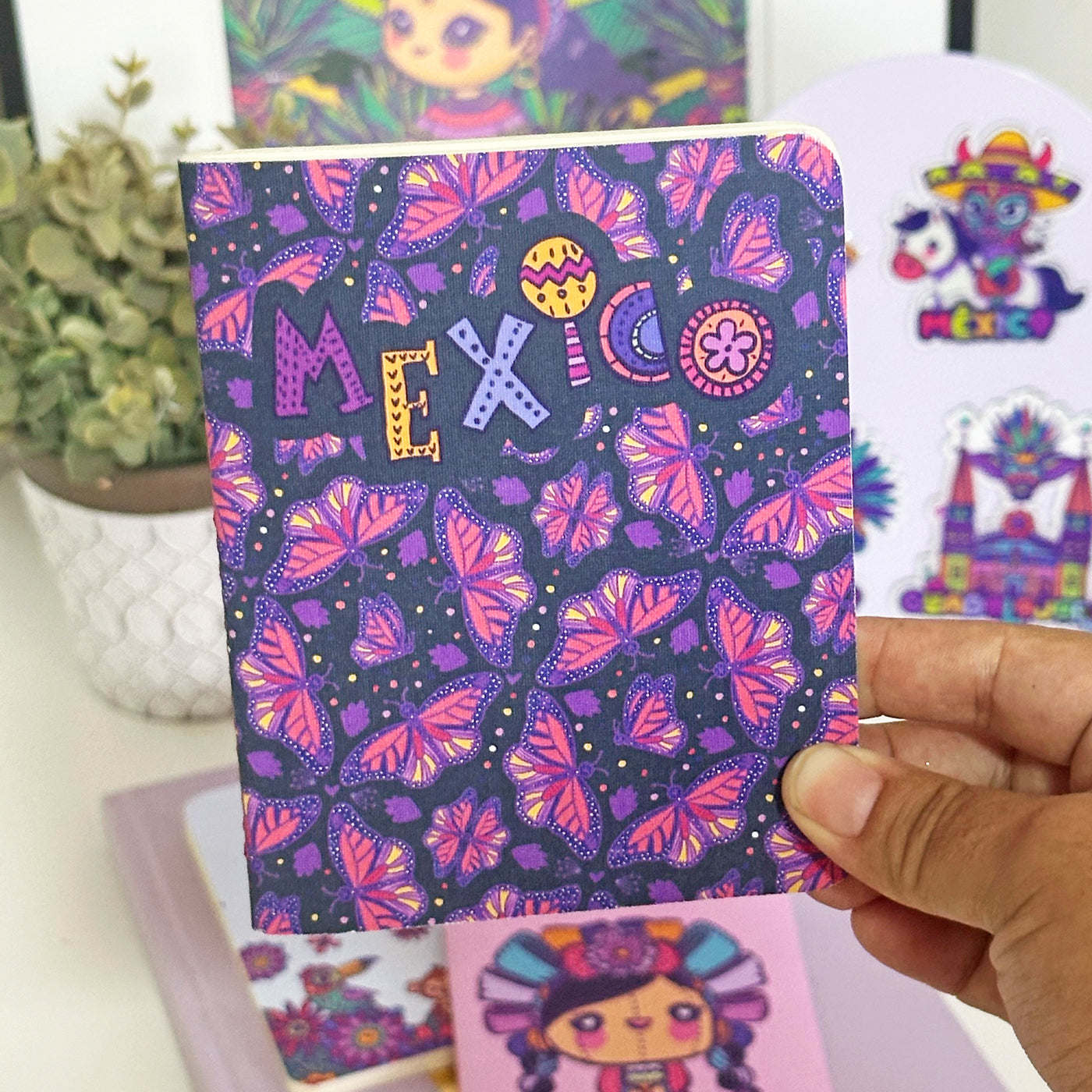 Libreta Pocket Mariposas