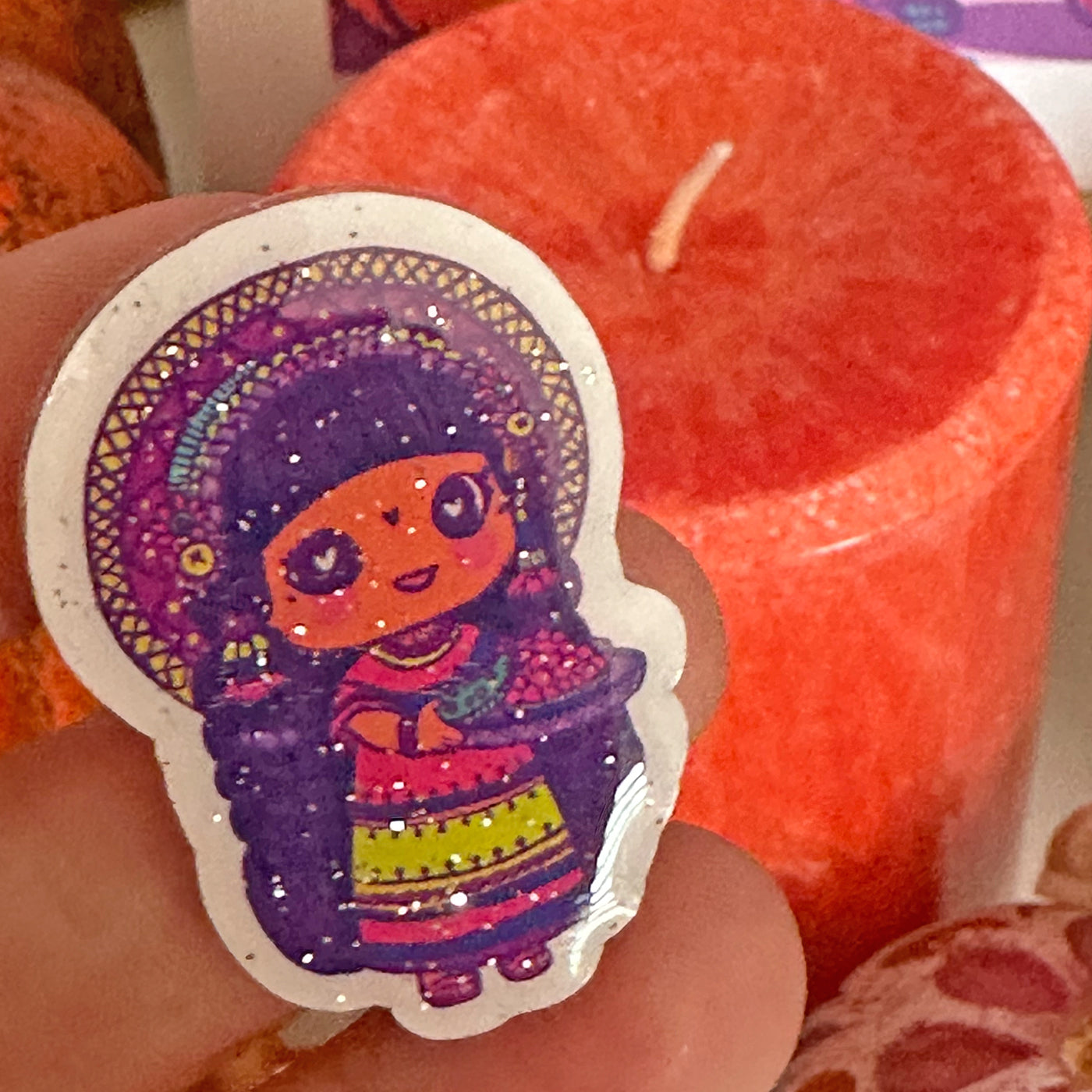 Pin Acrílico Mercadito