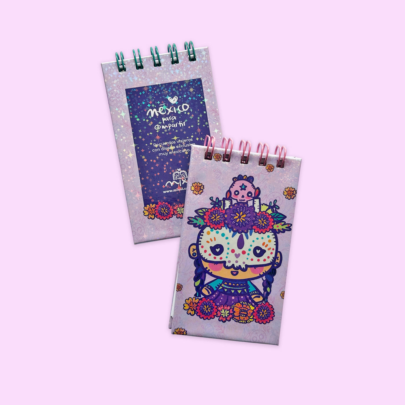 Libreta Arillo Día de Muertos