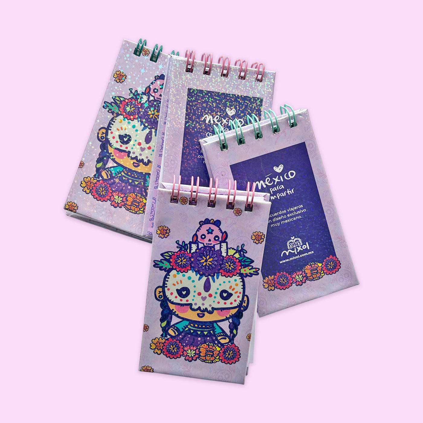 Libreta Arillo Día de Muertos