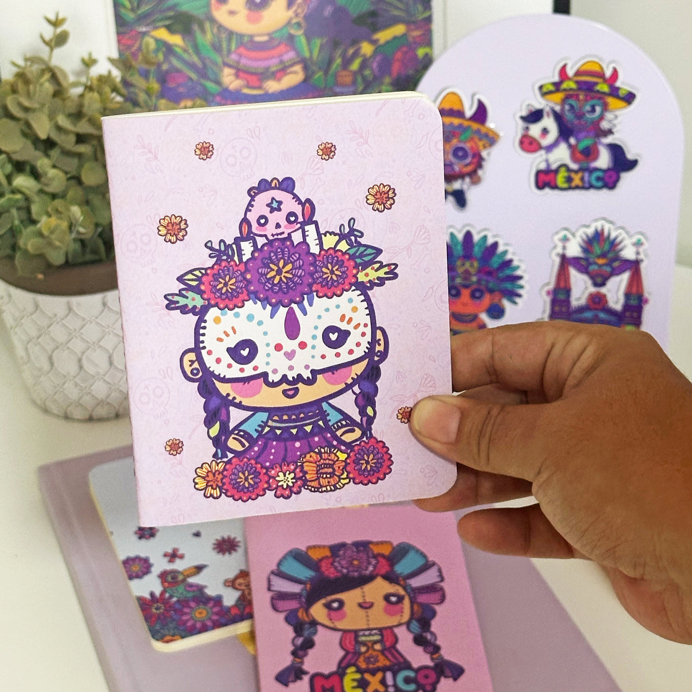 Libreta Pocket Día de Muertos