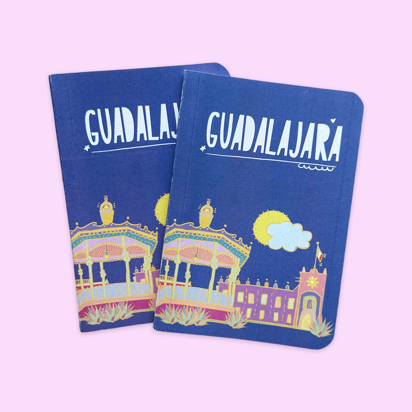 Libreta Vintage Guadalajara Azul Oscuro
