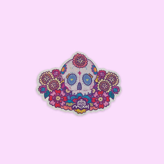 Sticker Holográfico Calavera
