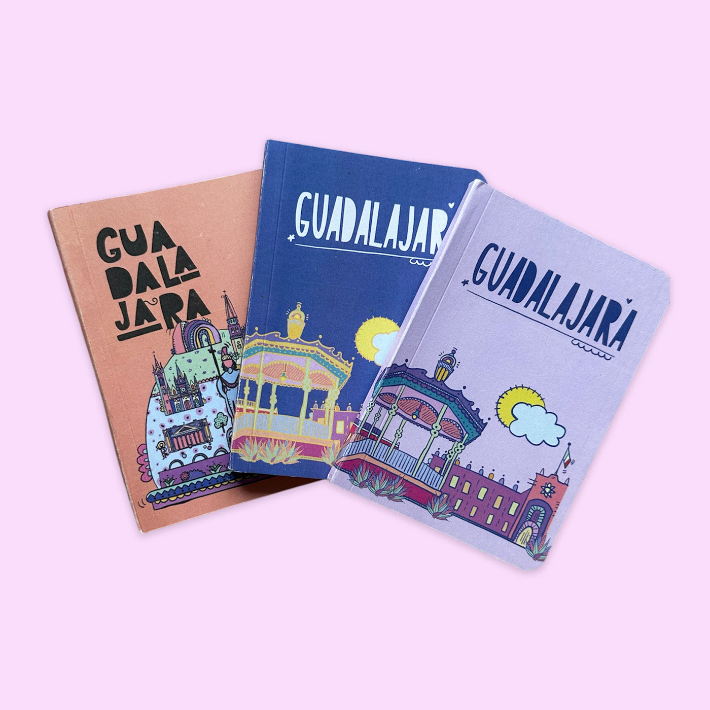 Libreta Vintage Guadalajara Lila