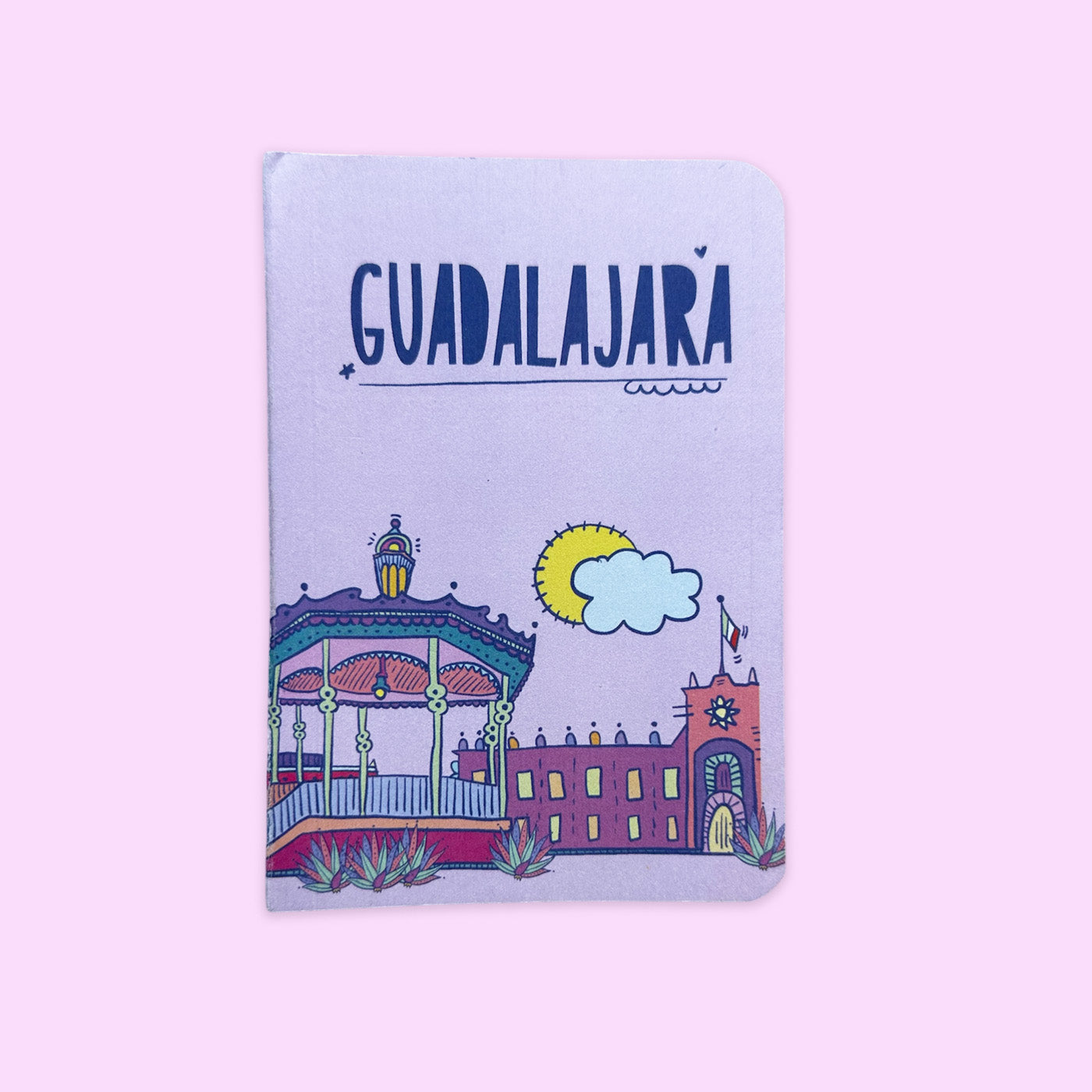 Libreta Vintage Guadalajara Lila