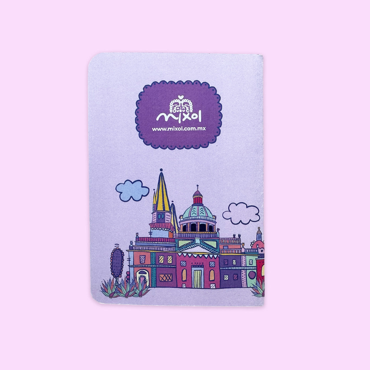 Libreta Vintage Guadalajara Lila