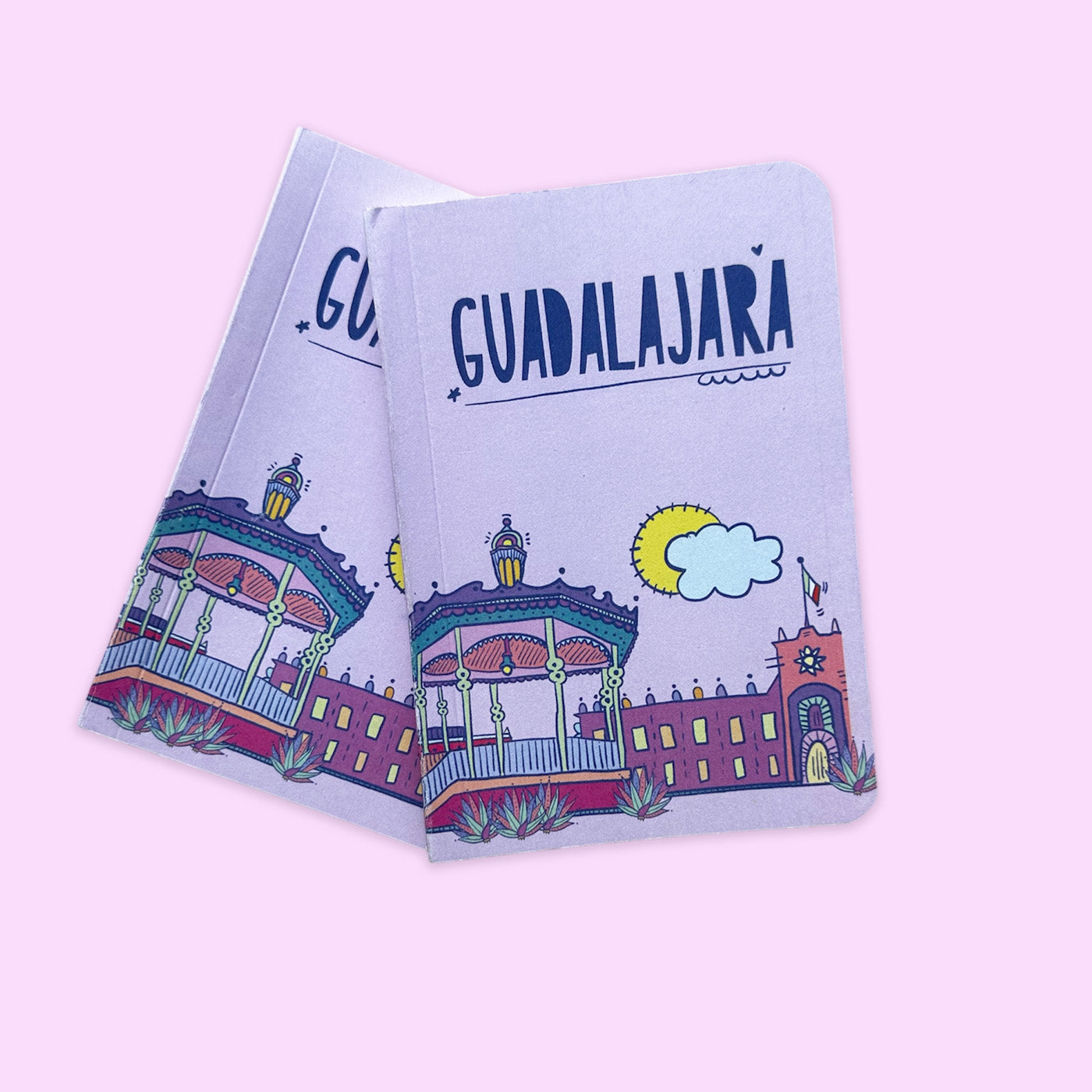 Libreta Vintage Guadalajara Lila