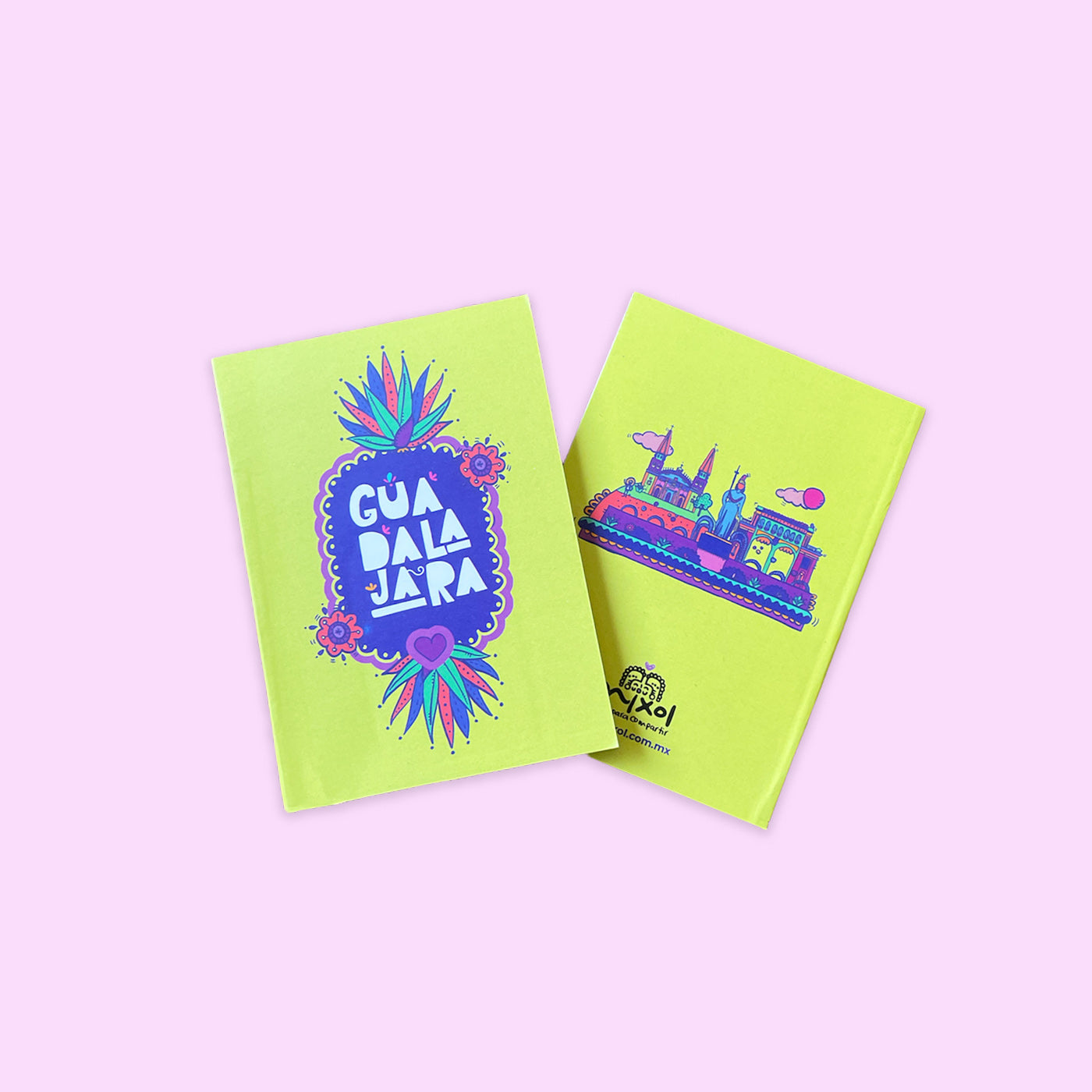 Mini Libreta Guadalajara Amarillo