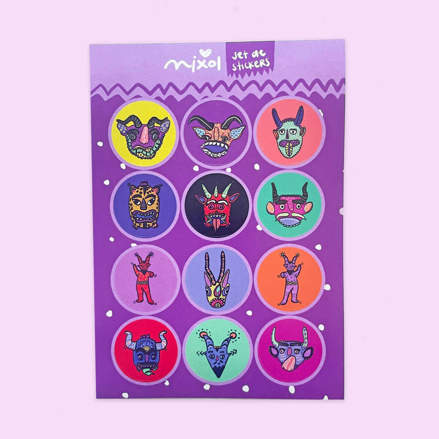 Set Stickers Circulares
