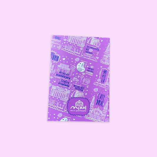 Mini Libreta Guadalajara Morado