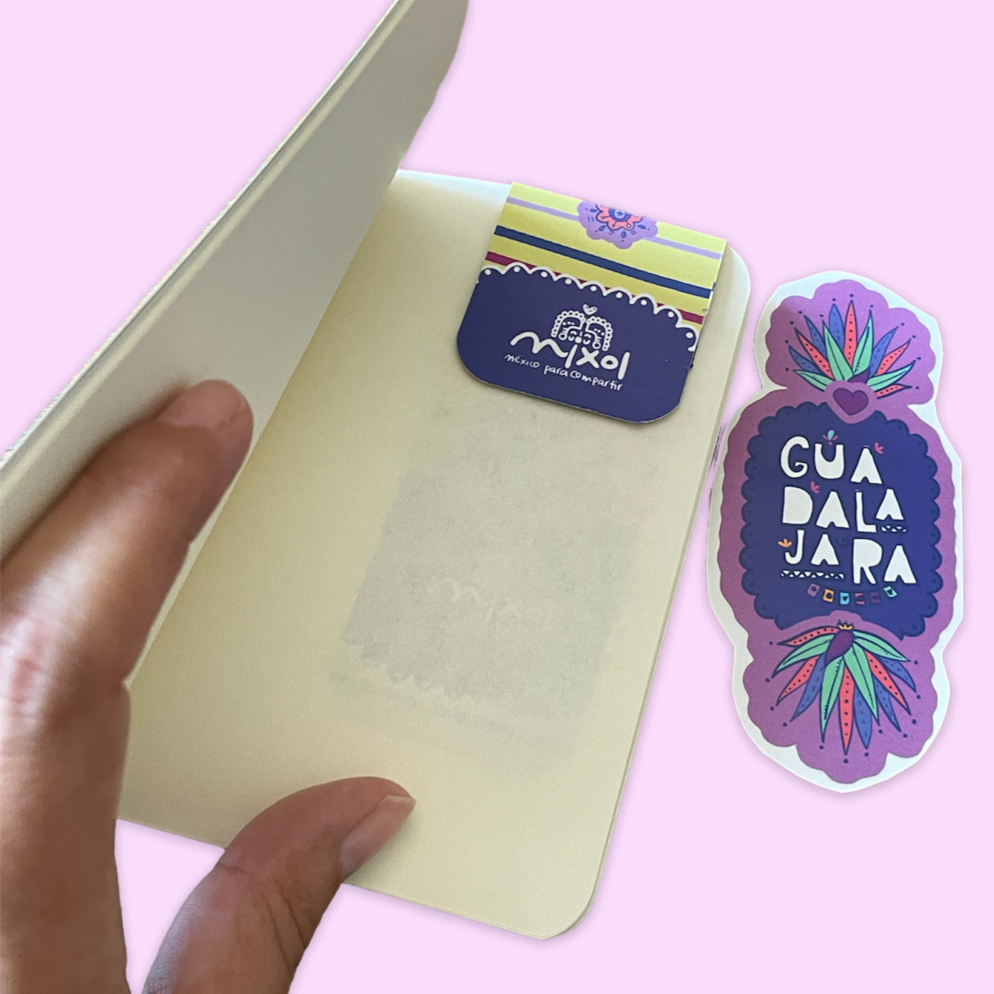 Kit Libreta, Separador & Sticker GDL