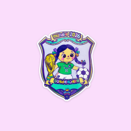 Imán Escudo Muñeca Lelé