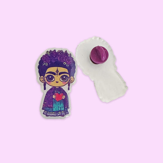 Pin Acrílico Frida