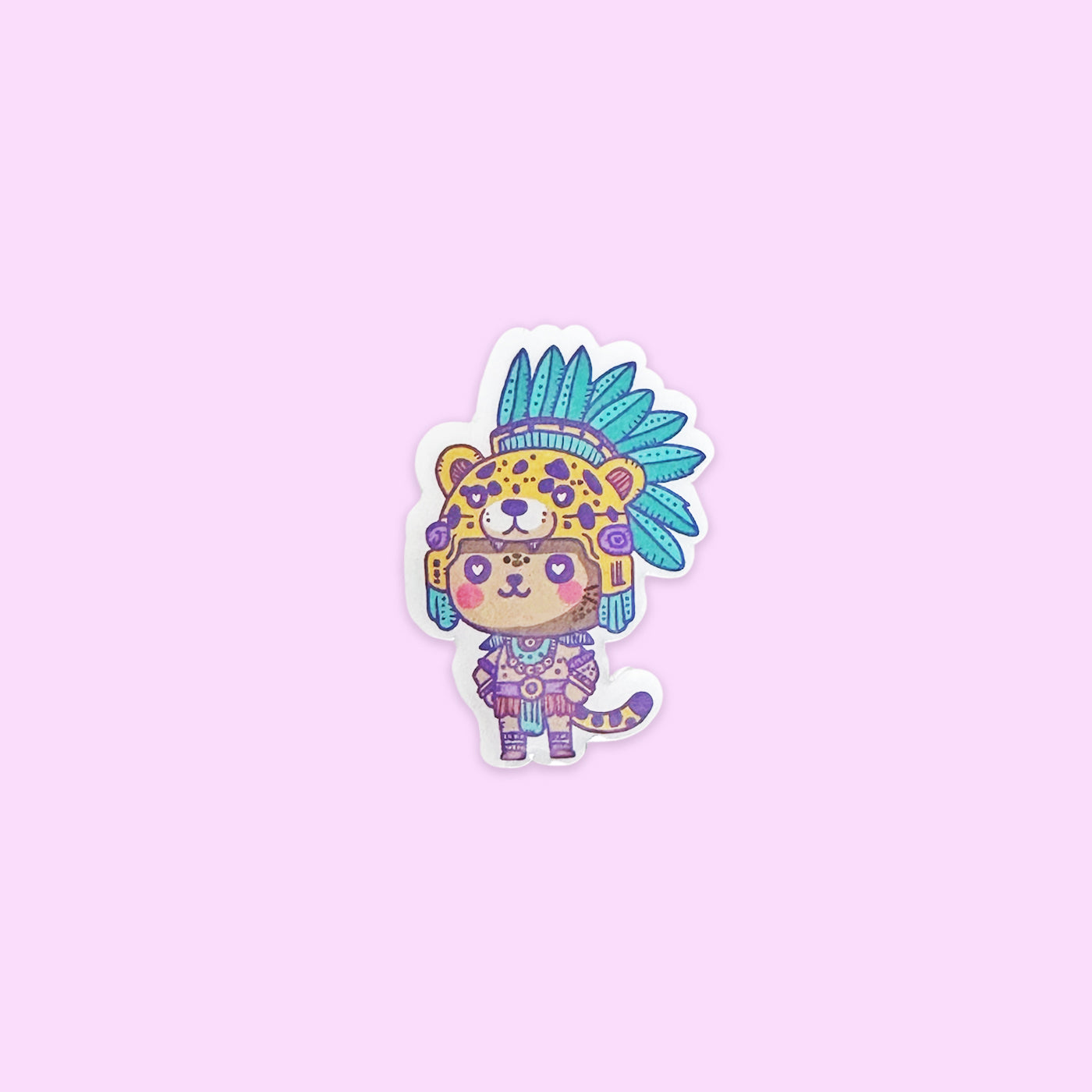 Pin Acrílico Guerrero Jaguar