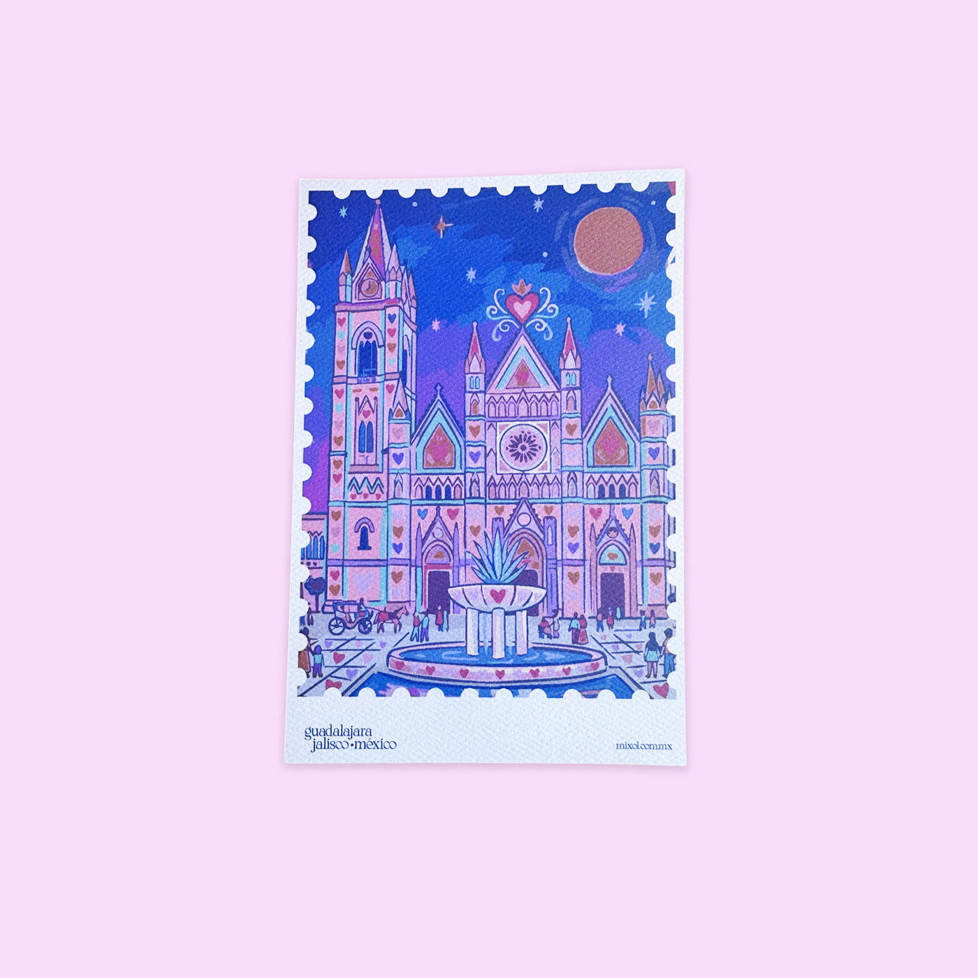 Postal Guadalajara Expiatorio