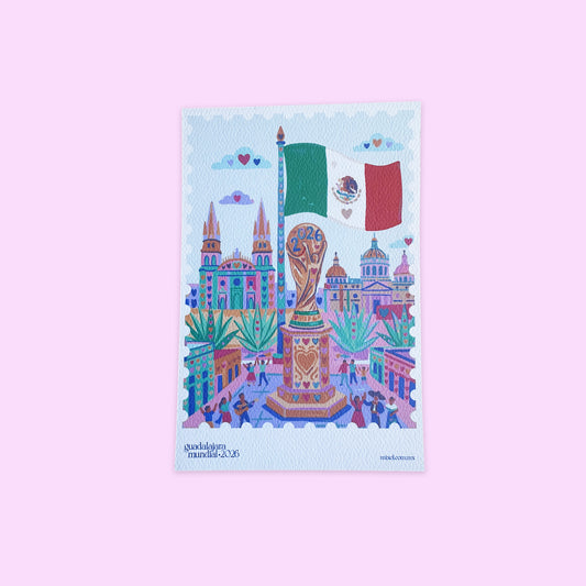 Postal Mundial Bandera