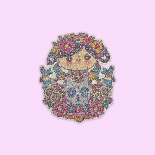 Sticker Glitter Ofrenda