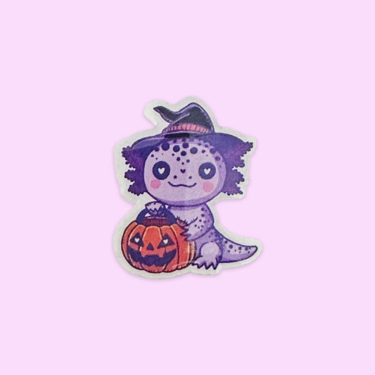 Pin Acrílico Ajolote Halloween