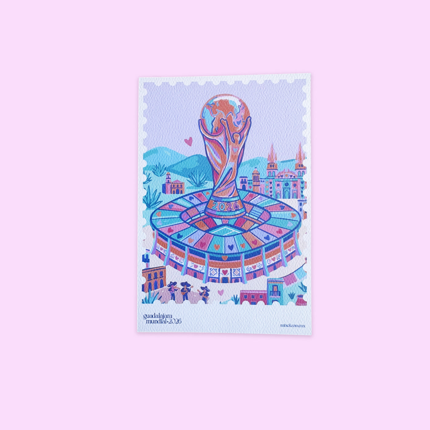 Postal Mundial Estadio