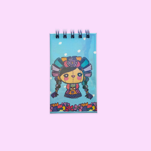 Libreta Arillo Muñeca Lelé