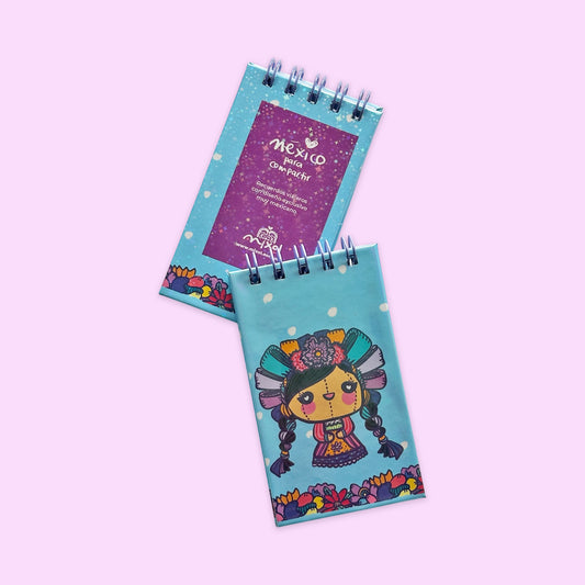 Libreta Arillo Muñeca Lelé