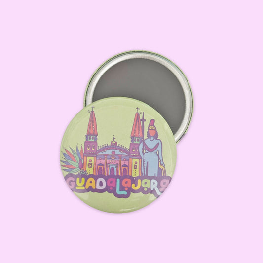 Imán Botón Minerva Agave