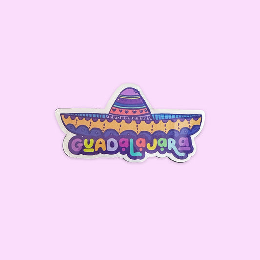 Imán mini Guadalajara Sombrero