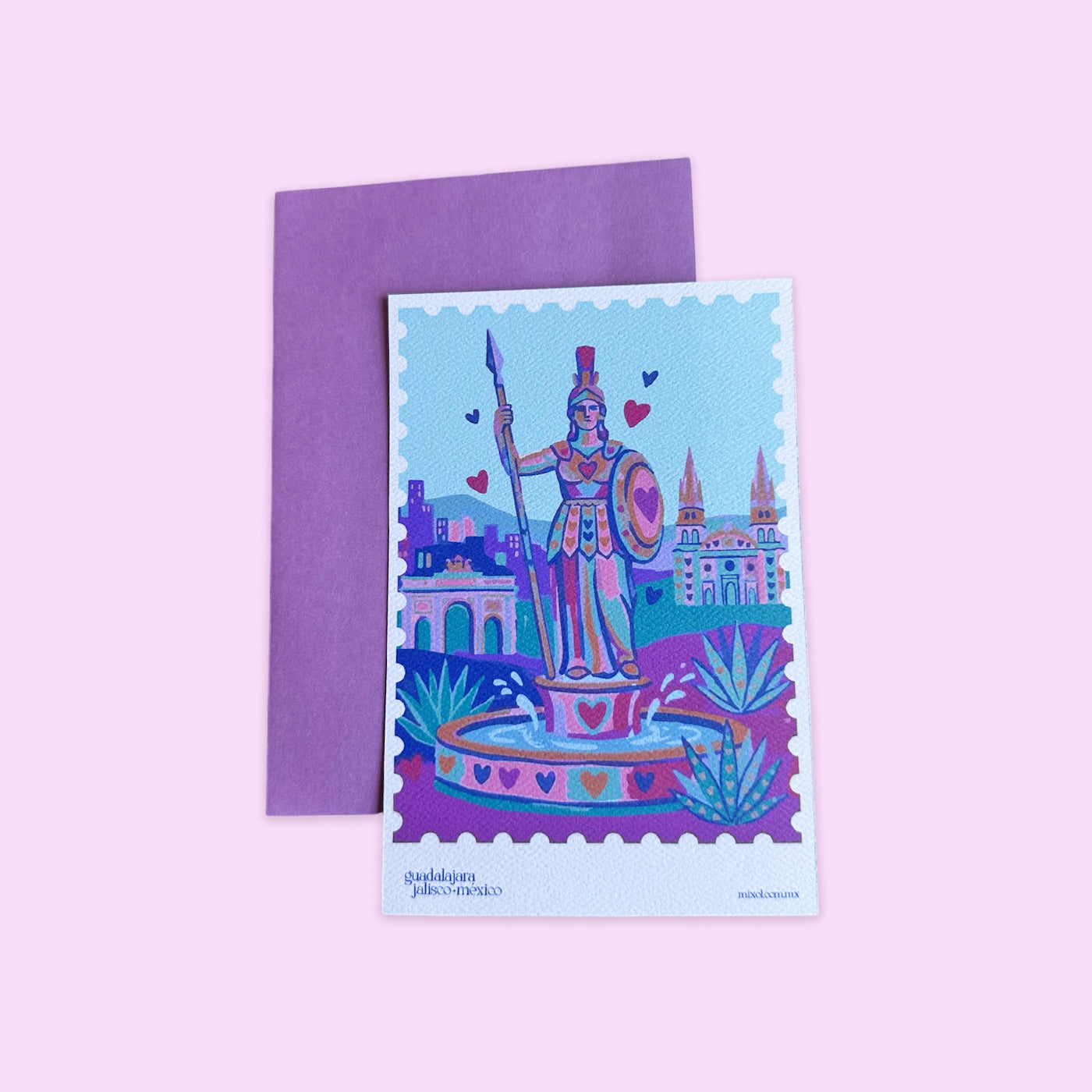 Postal Guadalajara Minerva