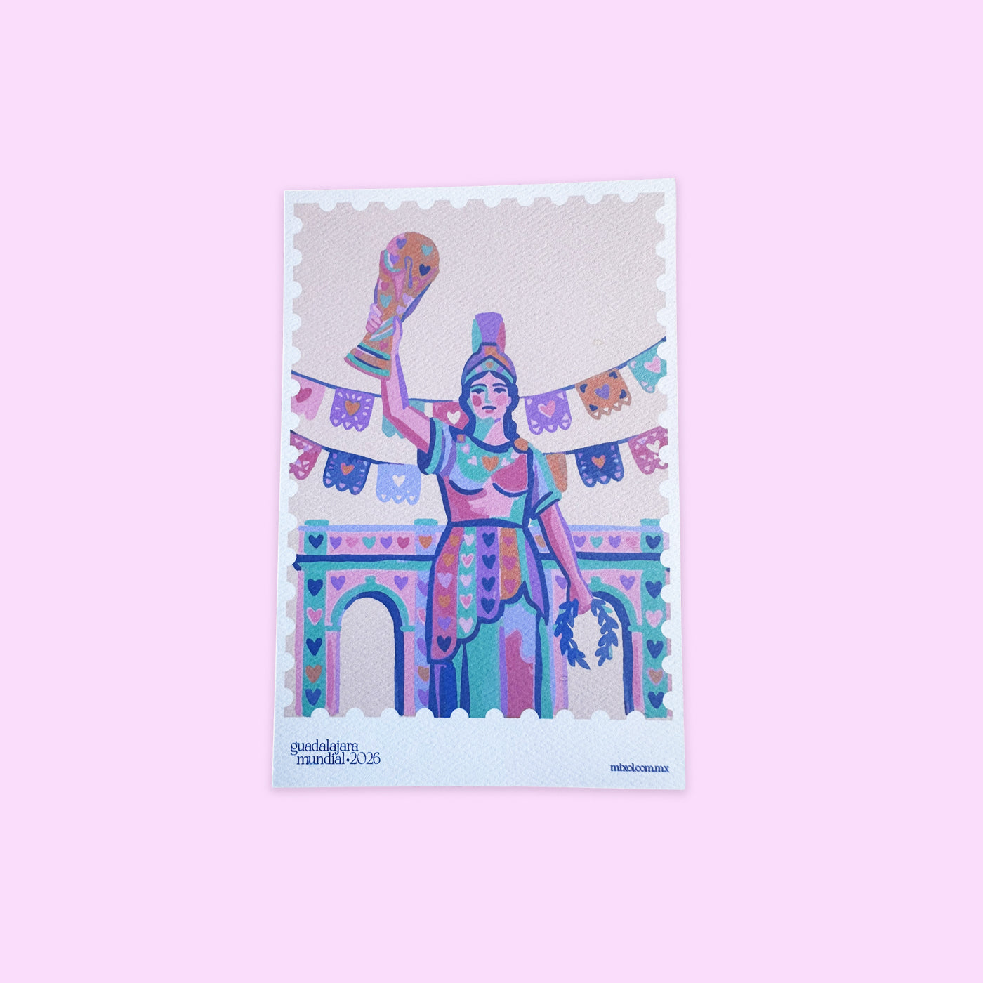 Postal Mundial Minerva