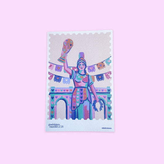 Postal Mundial Minerva