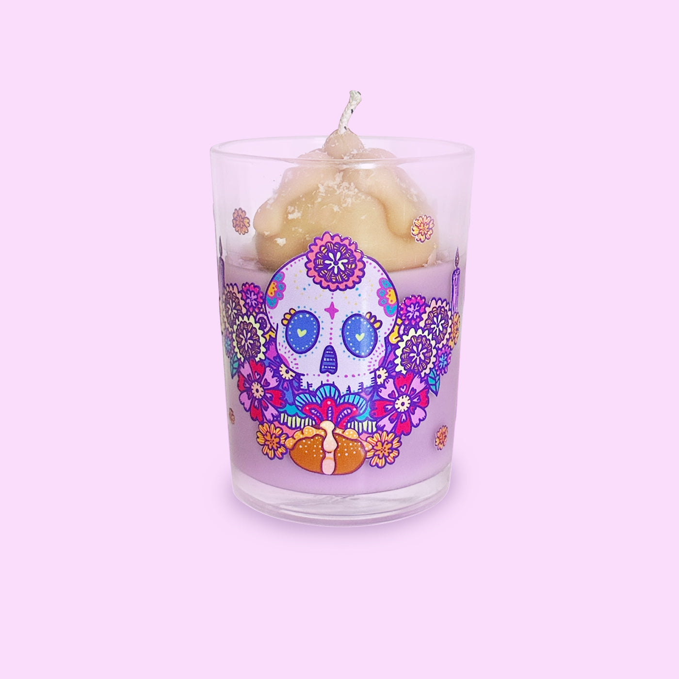 Vela Calavera Pan de Muerto