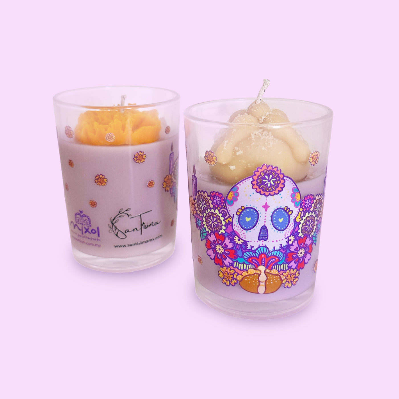 Vela Calavera Pan de Muerto
