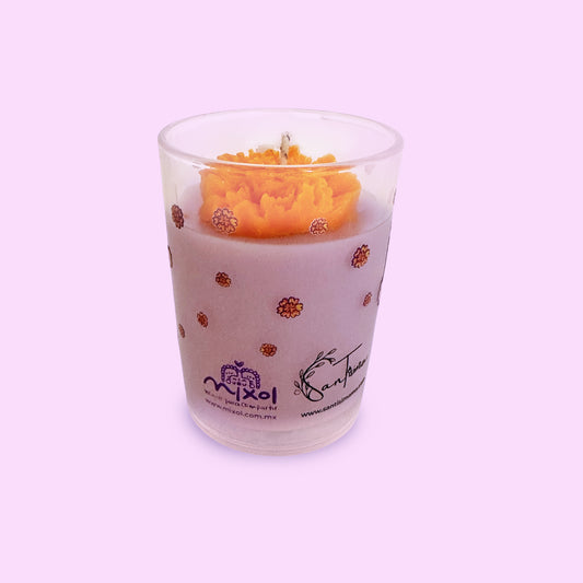 Vela Calavera Cempasúchil