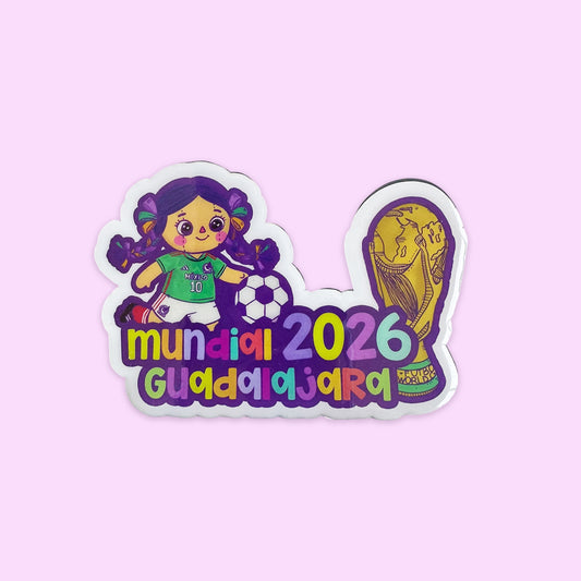 Imán Mundial Muñeca Lelé