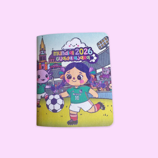 Libreta Pocket Mundial Estadio Lelé