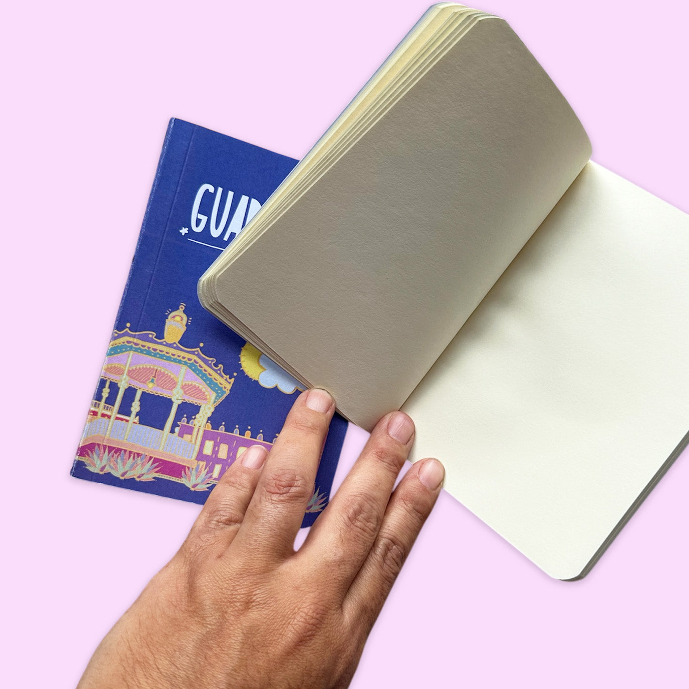 Libreta Vintage Guadalajara Azul Oscuro